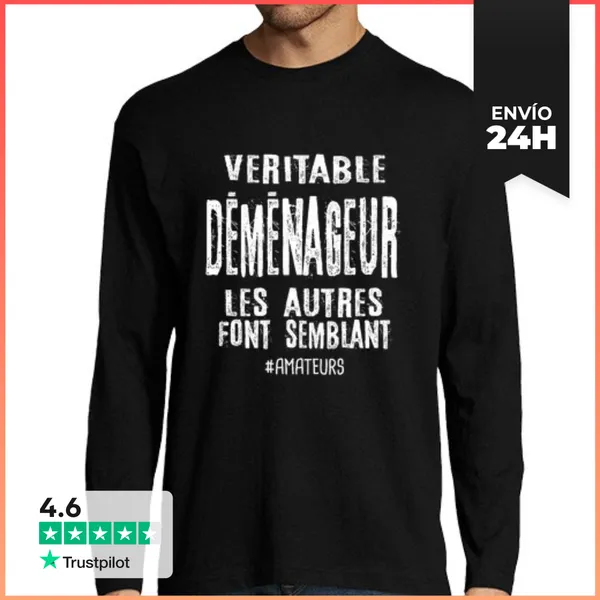 Camiseta Hombre Manga Larga Motor Real LaTostadora