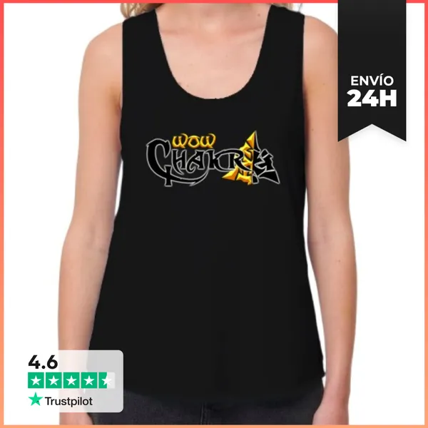 Camiseta Mujer Sin Mangas, Loose Fit Camiseta De Tirantes