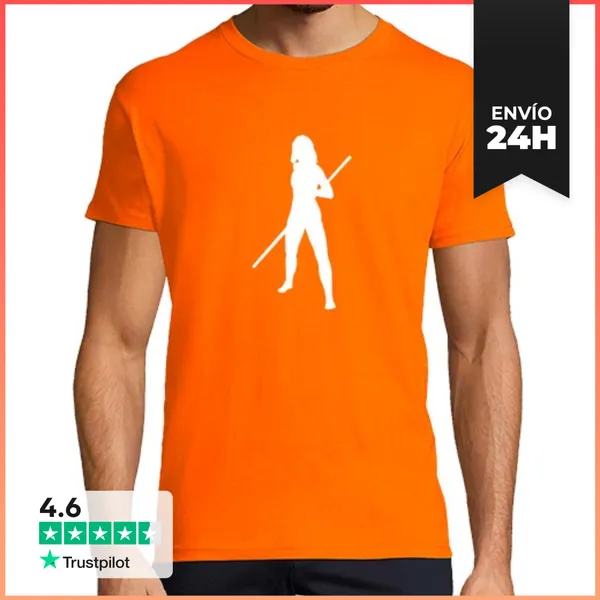 Camiseta Hombre Clásica Bostaff Martial Arts - Wushu - Female