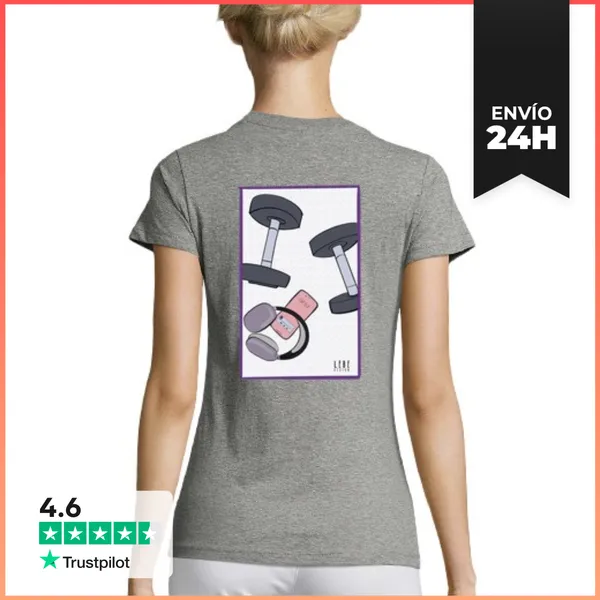Camiseta Mujer Clásica Diseño 4541073 LaTostadora