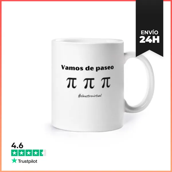 Taza Vamos De Paseo Negro LaTostadora
