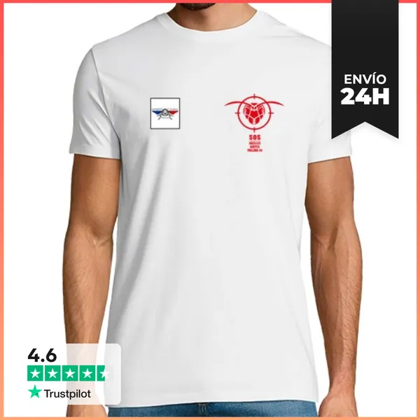 Camiseta Hombre Clásica Sos A44 LaTostadora