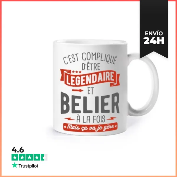 Taza Legendario Y Ram LaTostadora