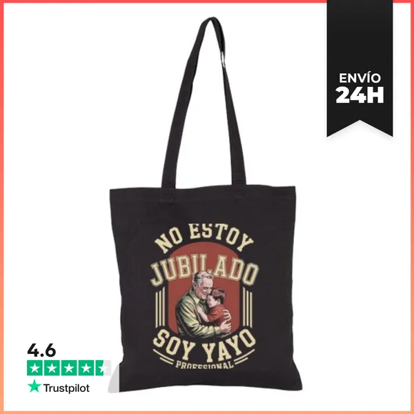 Bolsa De Tela NO ESTOY JUBILADO SOY YAYO PROFESIONAL Abuelo