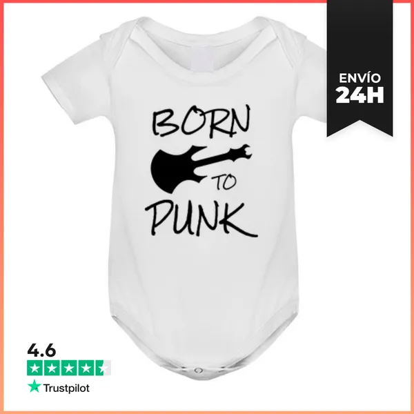 Body Bebé Nacido Al Punk / Rock LaTostadora