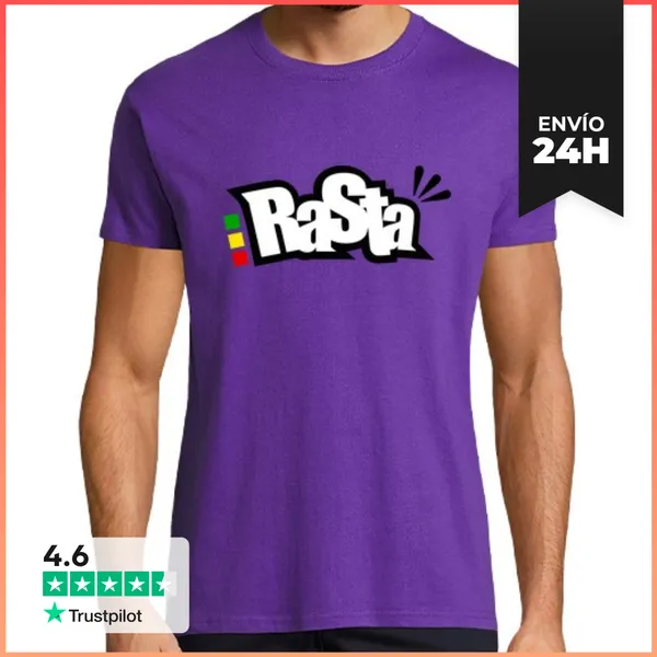 Camiseta Hombre Clásica Rasta8 LaTostadora