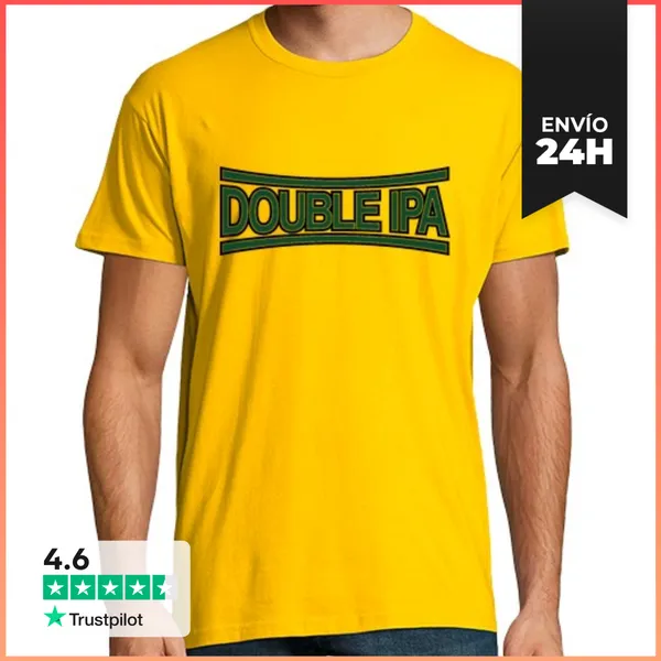 Camiseta Hombre Clásica DOUBLE IPA LaTostadora