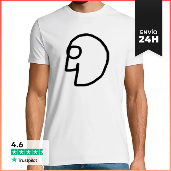 Camiseta Hombre Clásica UN 6 Y UN 4 LA CARA DE TU RETRATO 2
