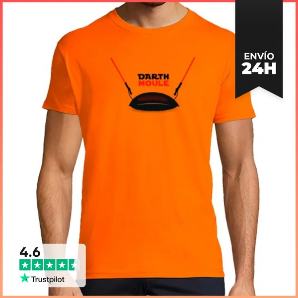 Camiseta Hombre Clásica Molde Darth LaTostadora