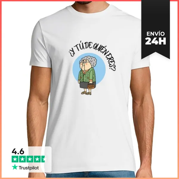 Camiseta Hombre Clásica Y Tú De Quién Eres LaTostadora