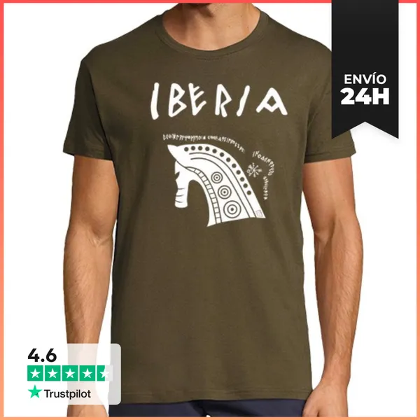 Camiseta Hombre Clásica Iberia B CHMC LaTostadora