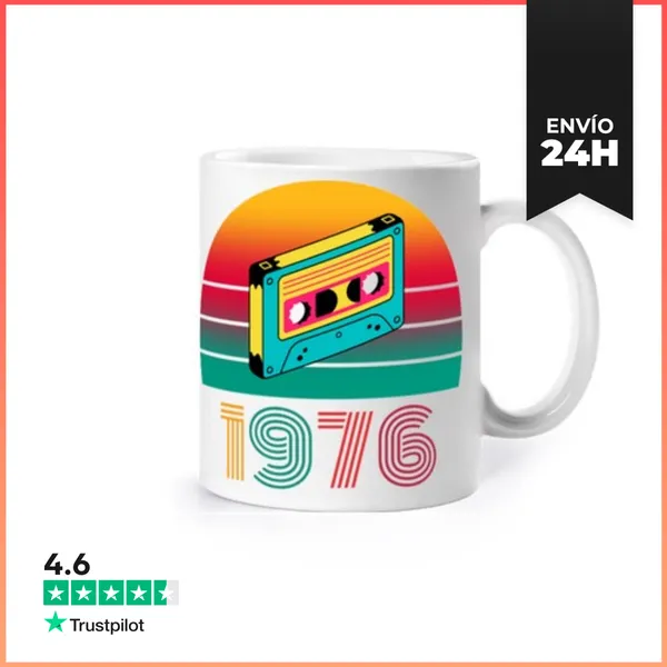 Taza Retro 1976 LaTostadora