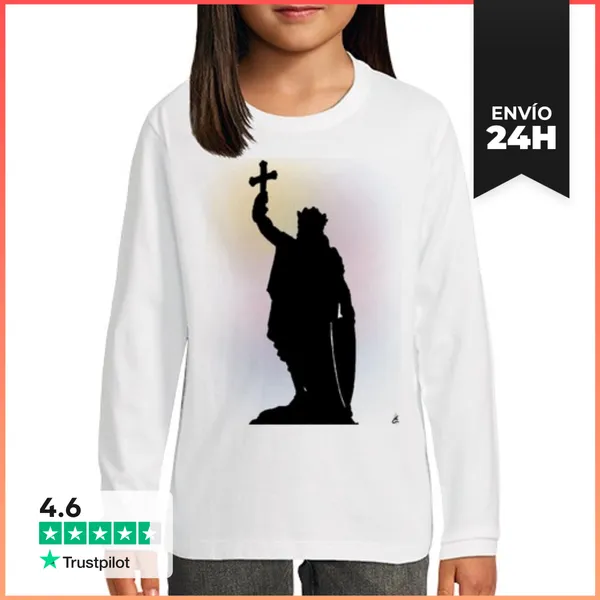Camiseta Manga Larga Para Niños Diseño 3685288 LaTostadora