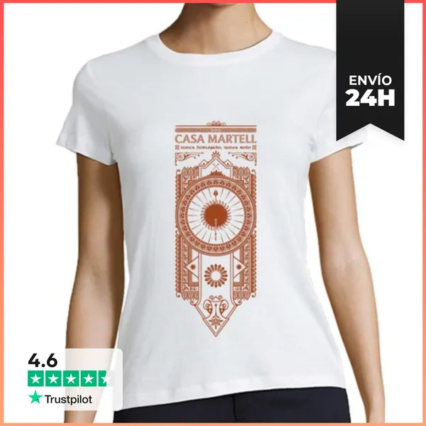 Camiseta Mujer Clásica Casa Martell LaTostadora