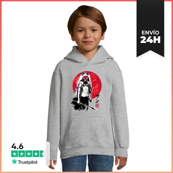 Sudadera Para Niños Con Capucha Princess Of The Forest Sumi.e