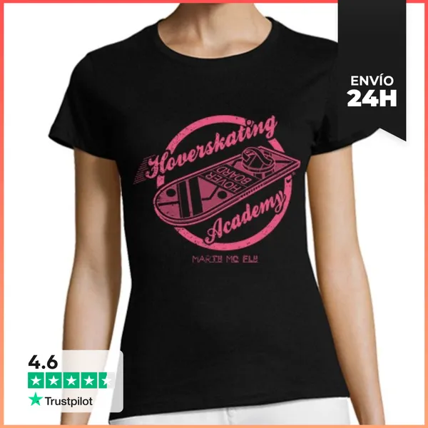 Camiseta Mujer Clásica Hoverskating Academy LaTostadora