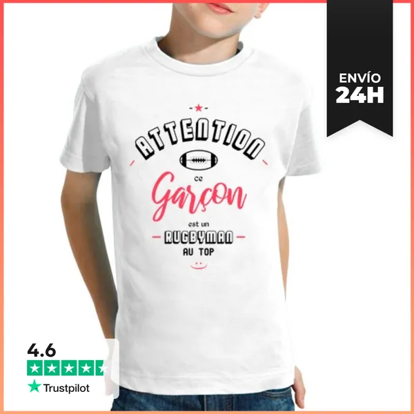 Camiseta Clásica Para Niños Atención Este Chico Es Un Jugador De