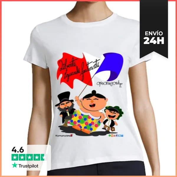 Camiseta Mujer Clásica LIBERTÉ LaTostadora