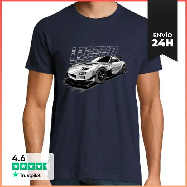Camiseta Hombre Clásica RX7 LaTostadora