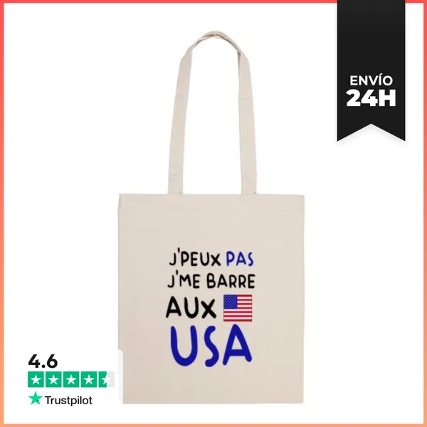 Bolsa De Tela No Puedo Me Voy De Estados Unidos LaTostadora