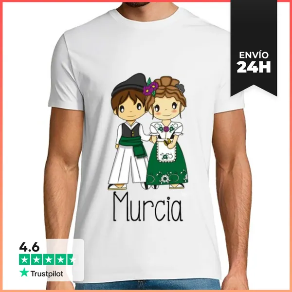 Camiseta Hombre Clásica Murcianicos LaTostadora