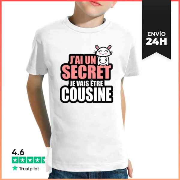 Camiseta Clásica Para Niños Seré Primo LaTostadora