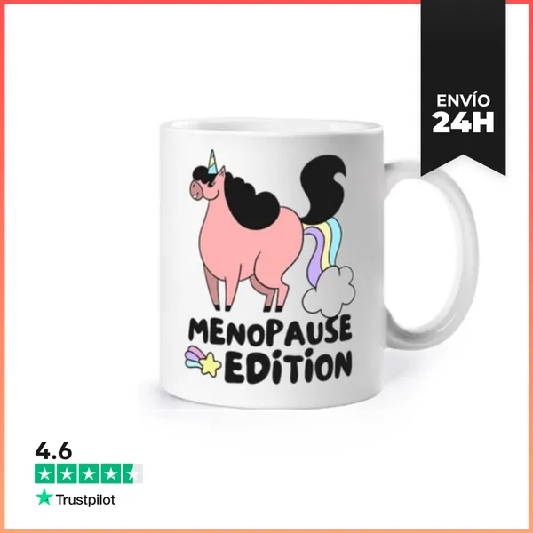 Taza Regalo Divertido Menopausia LaTostadora