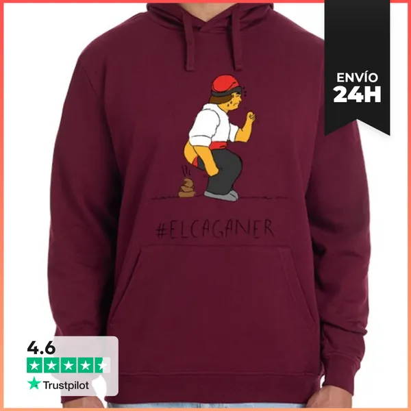 Sudadera Unisex Con Capucha El Caganer LaTostadora