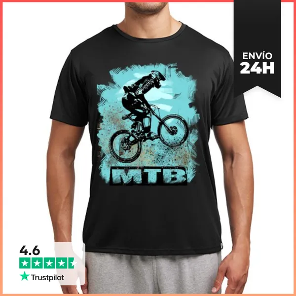 Camiseta Deportiva Hombre Diseño 2580821, Mtb LaTostadora