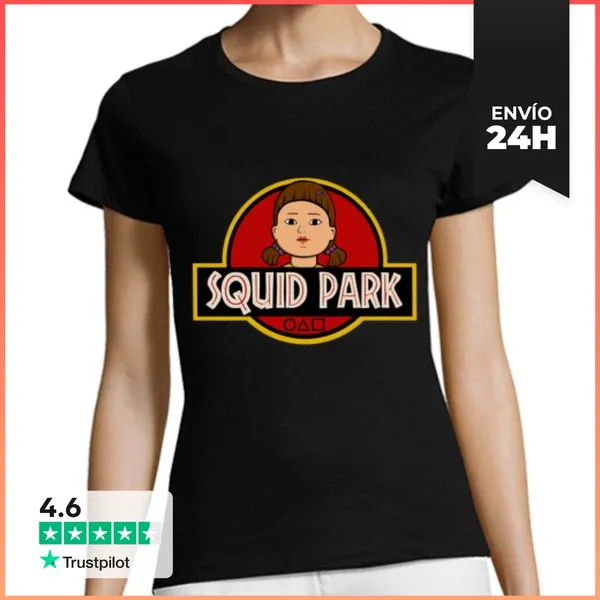Camiseta Mujer Clásica Squid Park LaTostadora