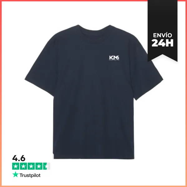Camiseta Oversize CT Whale Tail White Logo LaTostadora
