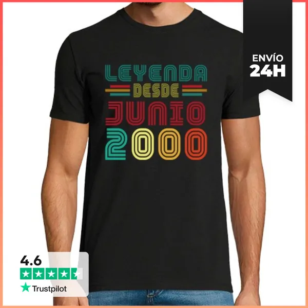 Camiseta Hombre Clásica Junio 2000 LaTostadora