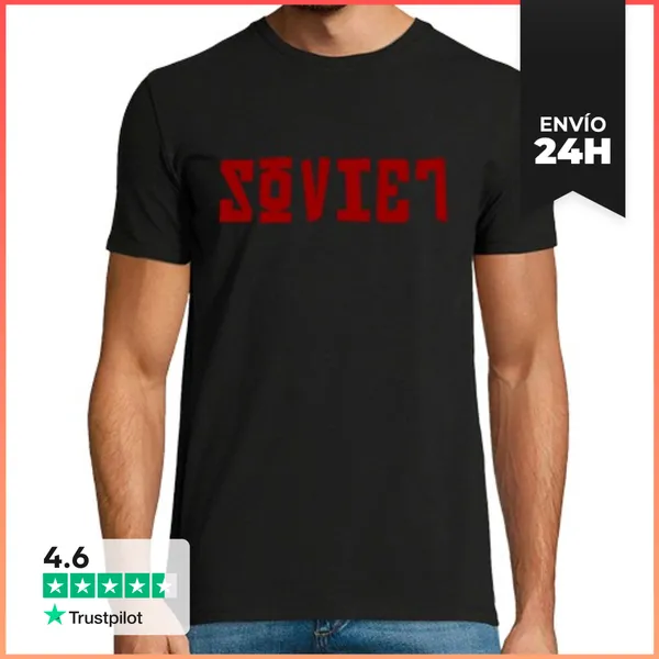 Camiseta Hombre Clásica Soviet LaTostadora