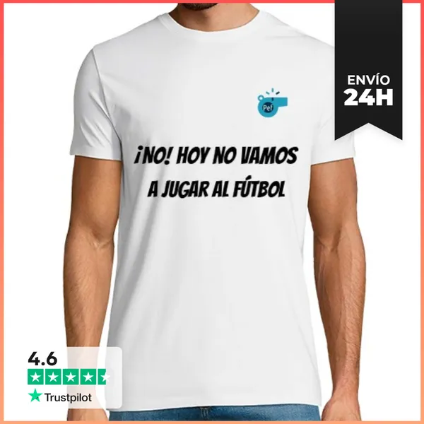 Camiseta Hombre Clásica Logo PEF Azul LaTostadora