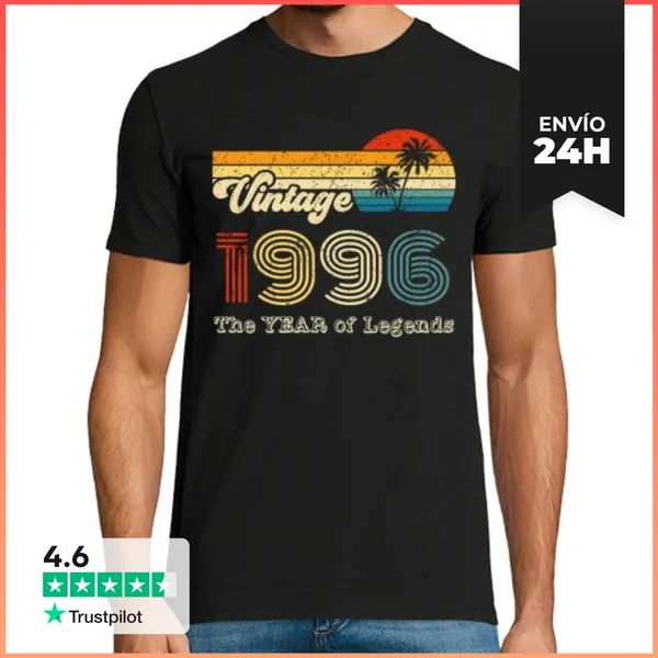 Camiseta Hombre Clásica 1996 Vintage LaTostadora