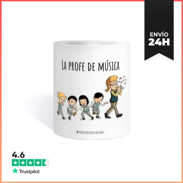 Taza Profes De Música LaTostadora