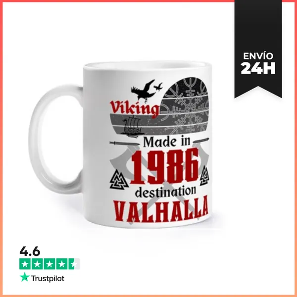 Taza Viking Valhalla 1986 LaTostadora