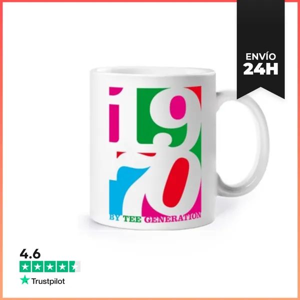 Taza Aniversario 1970 LaTostadora