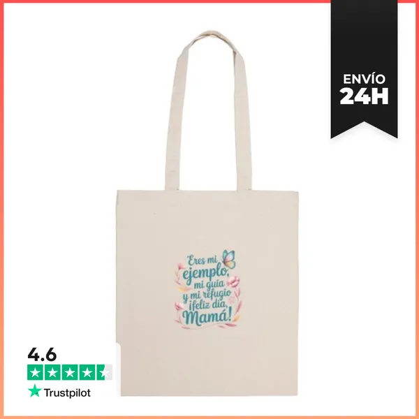 Bolsa De Tela Eres Mi Ejemplo Y Refugio LaTostadora