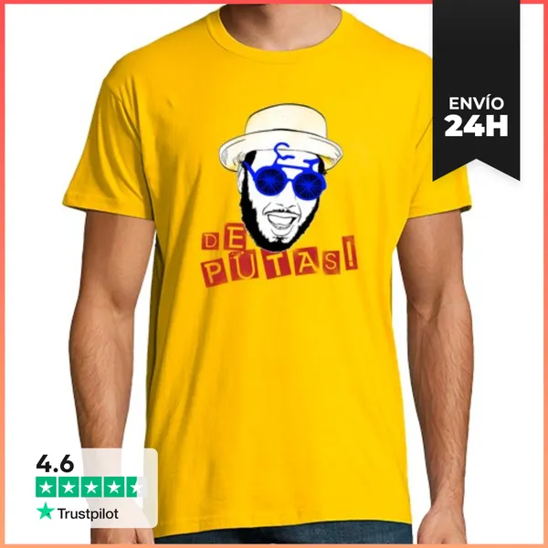 Camiseta Hombre Clásica De Putas! (chico) LaTostadora