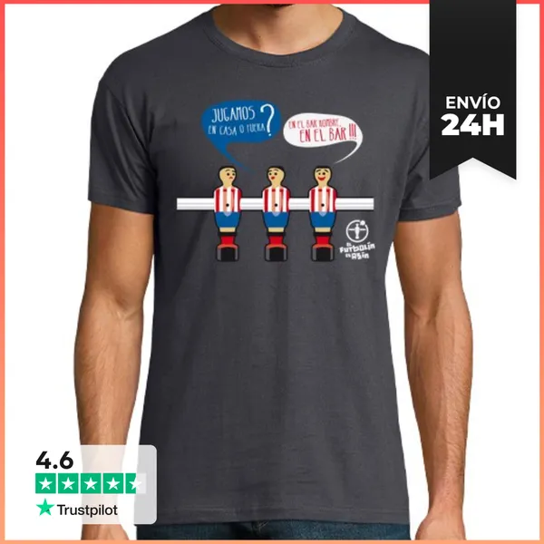 Camiseta Hombre Clásica En El Bar Hombre, En El Bar LaTostadora