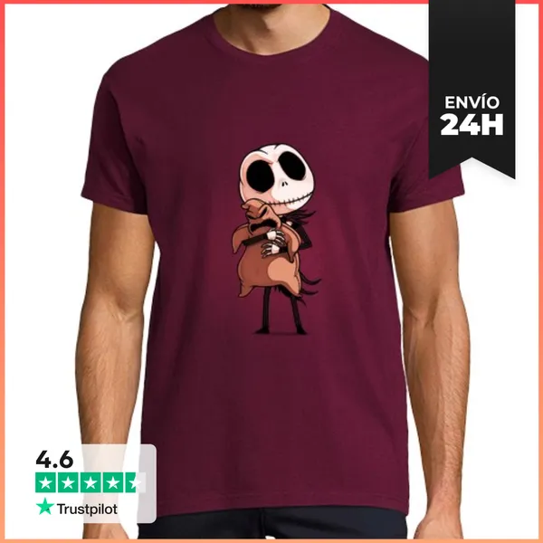 Camiseta Hombre Clásica Sackman - Camiseta Hombre LaTostadora