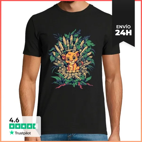 Camiseta Hombre Clásica The True King LaTostadora