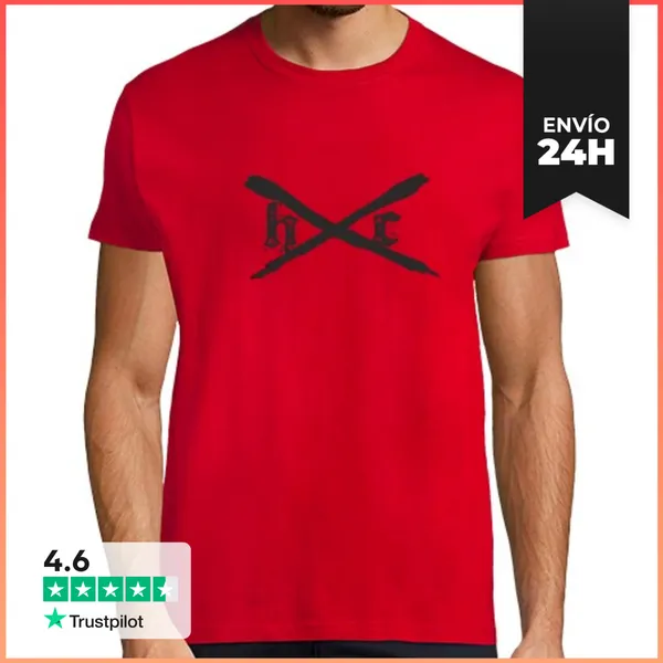 Camiseta Hombre Clásica Hardcore LaTostadora