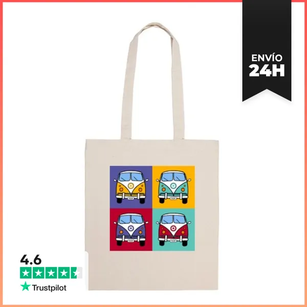 Bolsa De Tela Pop Vans LaTostadora