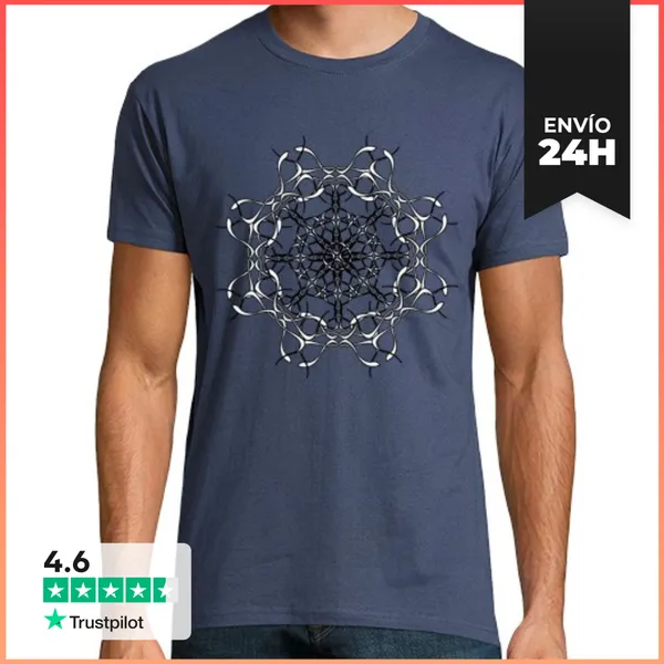 Camiseta Hombre Clásica Nieve 2020 De Adiswebs LaTostadora
