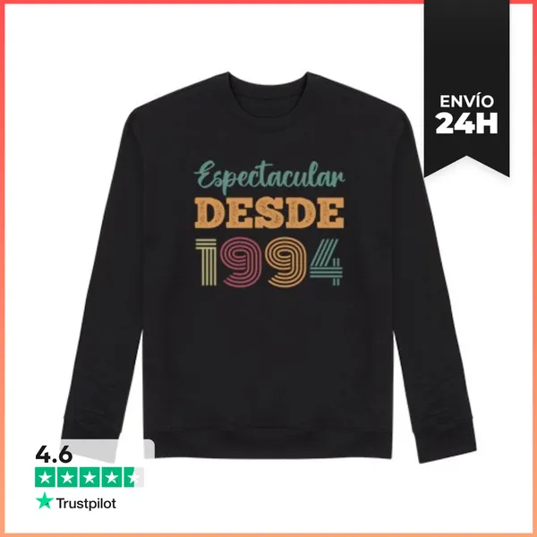 Sudadera Unisex ESPECTACULAR DESDE 1994 LaTostadora