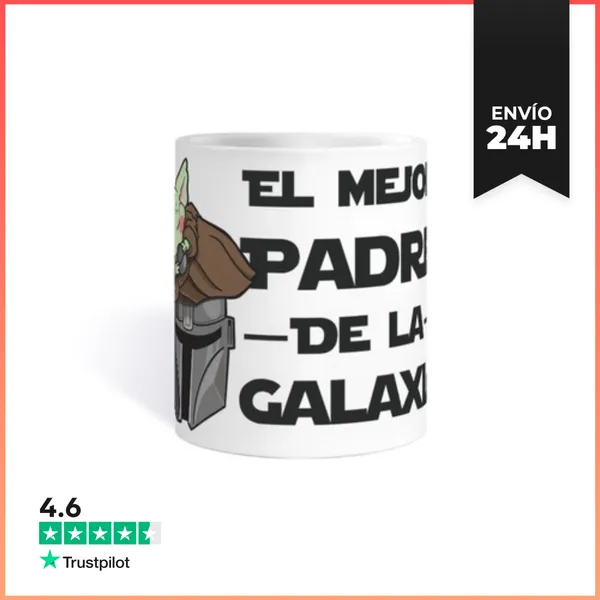 Taza El Mejor Padre De La Galaxia LaTostadora