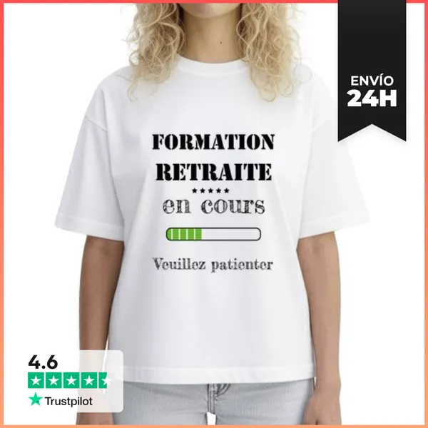 Camiseta Mujer Boxy Camiseta De Jubilación Humorística