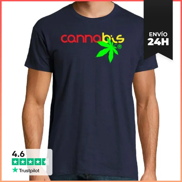 Camiseta Hombre Clásica CANNABIS LaTostadora
